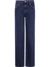 7 For All Mankind Tess Trouser Huntington Denim Clothing In Blue