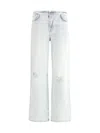 7 For All Mankind Easy Flare Jeans In Blue