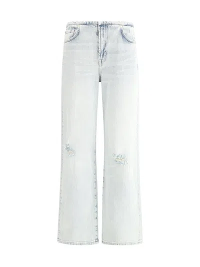 7 For All Mankind Jeans In Blue