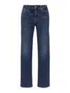 7 For All Mankind Calie Five-pocket Jeans In Blue