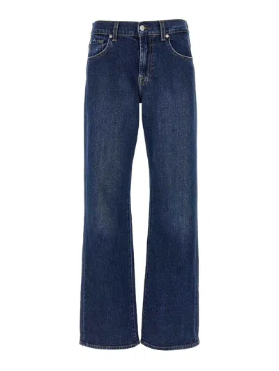 7 For All Mankind Jeans Boot-cut - Azul In Blue