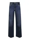 7 For All Mankind High-waisted Vintage Flared Jeans In Blue