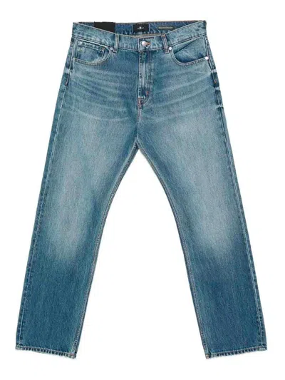 7 FOR ALL MANKIND `MODERN STRAIGHT BAKERSFIELD` JEANS