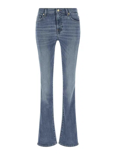 7 For All Mankind Bootcut Jeans In Blue