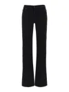 7 For All Mankind Flared Jeans With Pockets And Loops In Black
