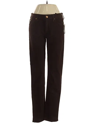 Pre-owned 7 For All Mankind Jeans In Brown