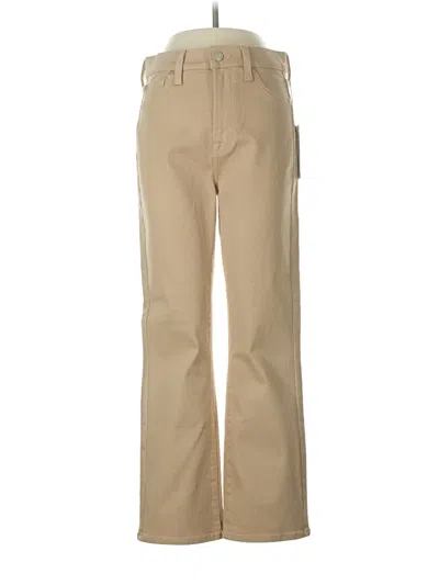 Pre-owned 7 For All Mankind Jeans In Brown