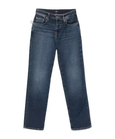7 FOR ALL MANKIND JEANS CALIE STRAIGHT CISCO LUXE VINTAGE