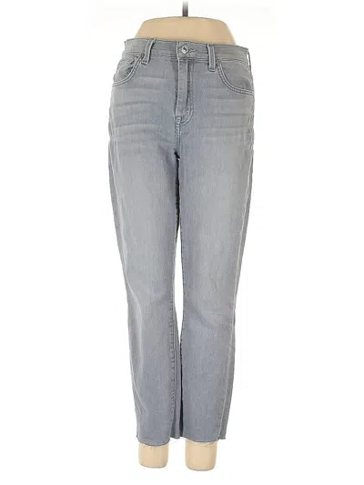 Pre-owned 7 For All Mankind Jeans In Gray