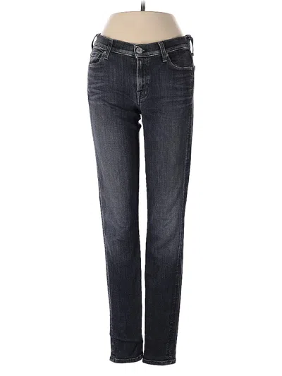 Pre-owned 7 For All Mankind Jeans In Gray