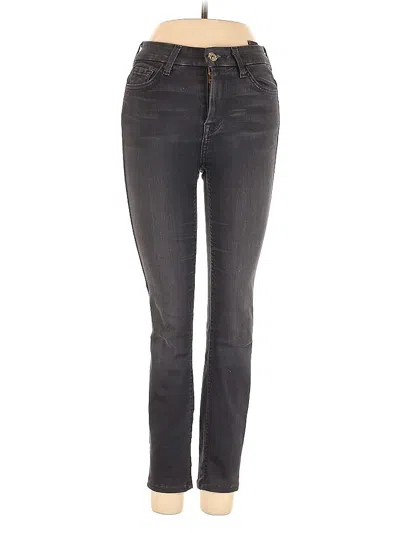 Pre-owned 7 For All Mankind Jeans In Gray