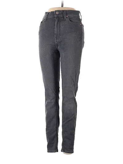 Pre-owned 7 For All Mankind Jeans In Gray