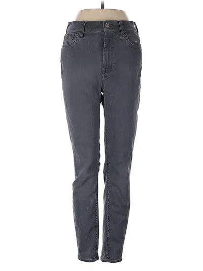 Pre-owned 7 For All Mankind Jeans In Gray