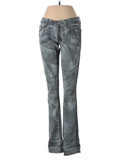 Pre-owned 7 For All Mankind Jeans In Gray