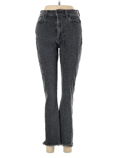 Pre-owned 7 For All Mankind Jeans In Gray