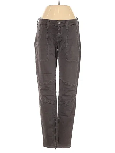 Pre-owned 7 For All Mankind Jeans In Gray