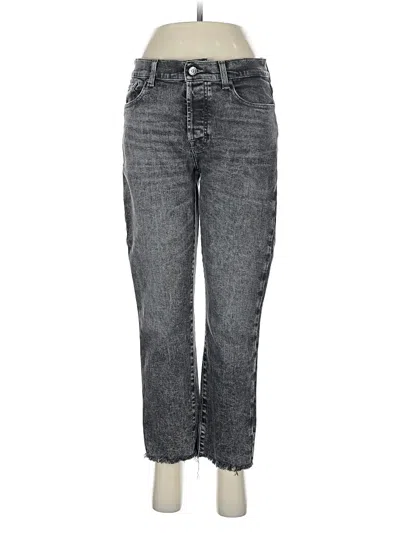 Pre-owned 7 For All Mankind Jeans In Gray