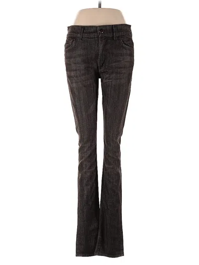 Pre-owned 7 For All Mankind Jeans In Gray