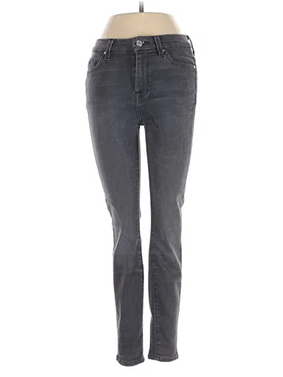 Pre-owned 7 For All Mankind Jeans In Gray