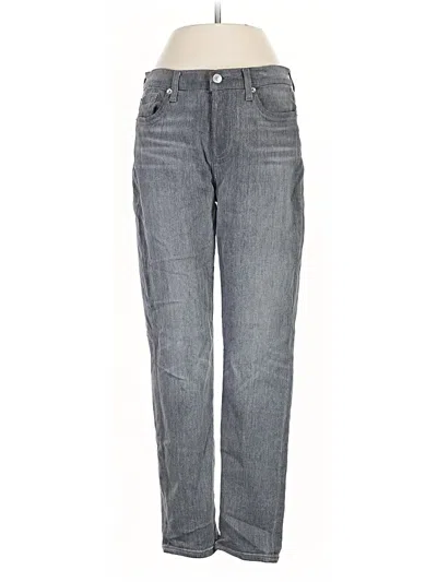 Pre-owned 7 For All Mankind Jeans In Gray