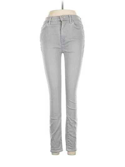 Pre-owned 7 For All Mankind Jeans In Gray