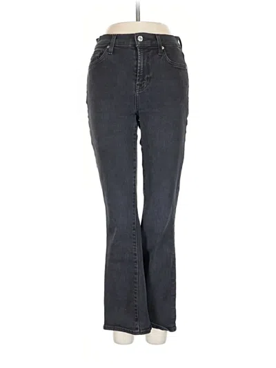 Pre-owned 7 For All Mankind Jeans In Gray