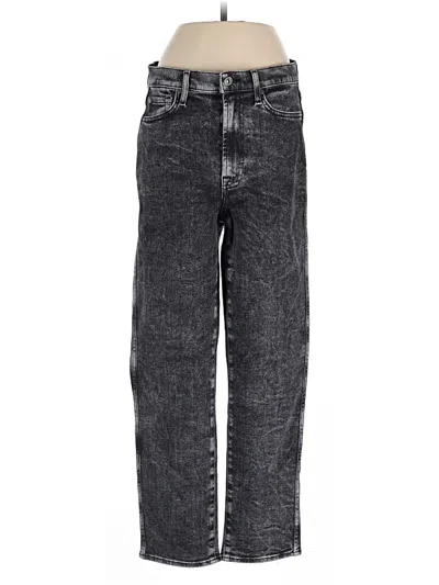Pre-owned 7 For All Mankind Jeans In Gray