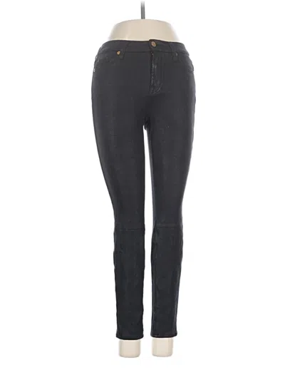 Pre-owned 7 For All Mankind Jeans In Gray