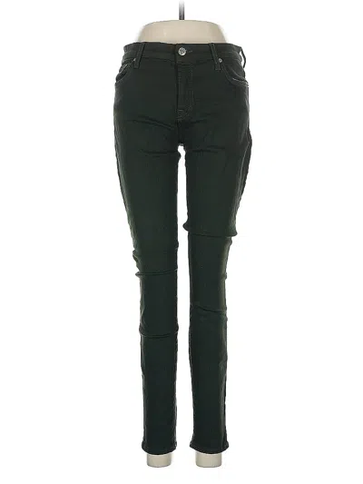 Pre-owned 7 For All Mankind Jeans In Green