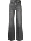 7 For All Mankind Denim Trousers With Belt Loops In Multi