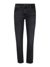 7 For All Mankind Slimmy Luxe Performance Erjon In Black