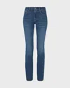 7 For All Mankind Jeans Kimmie Straight Duchess Mid Blue