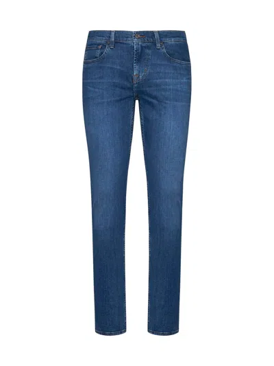7 For All Mankind Jeans In Mid Blue