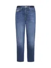 7 For All Mankind Ankle Gwenevere Jean In Mid Blue