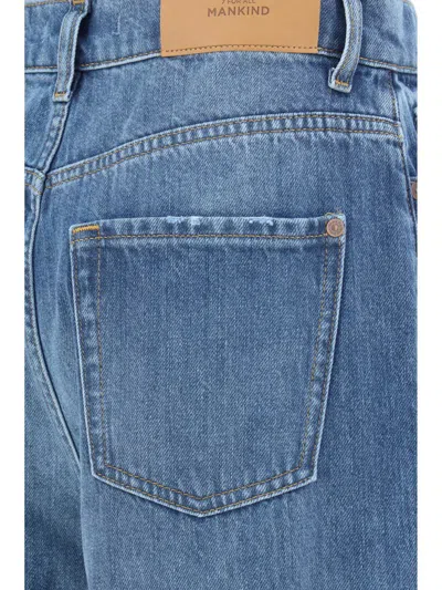 7 For All Mankind Jeans In Mid Blue