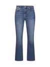 7 For All Mankind Jeans In Mid Blue