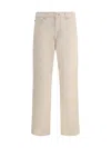 7 For All Mankind Twisted Modern Jeans In Neutral