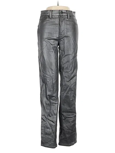 Pre-owned 7 For All Mankind Jeans In Silver