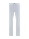 7 For All Mankind Luxe Jeans In White