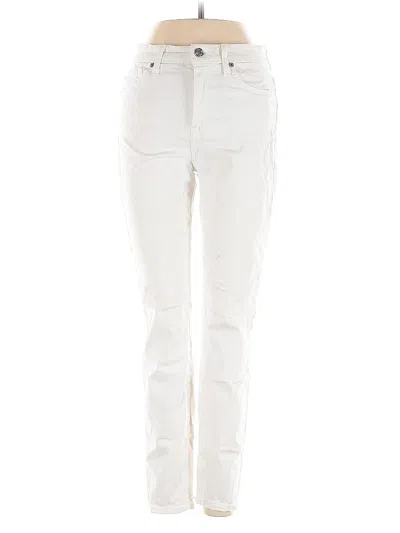 Pre-owned 7 For All Mankind Jeans In White