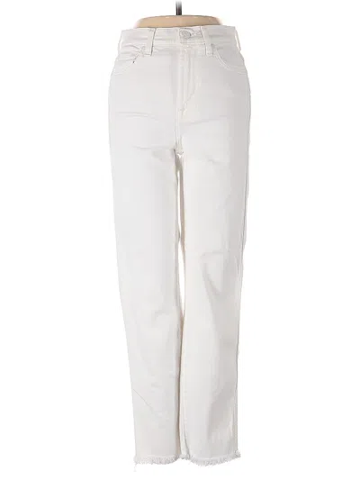 Pre-owned 7 For All Mankind Jeans In White