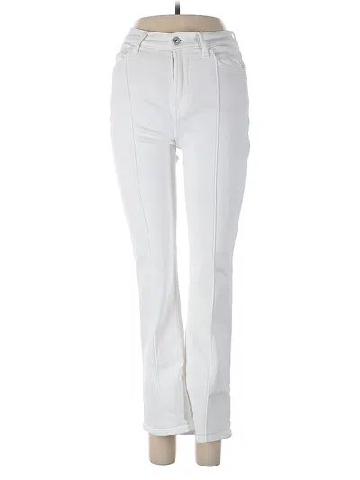 Pre-owned 7 For All Mankind Jeans In White