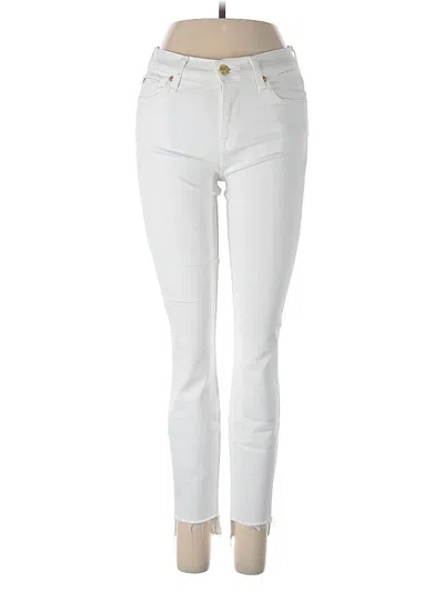 Pre-owned 7 For All Mankind Jeans In White