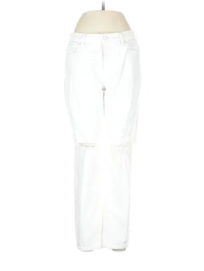 Pre-owned 7 For All Mankind Jeans In White