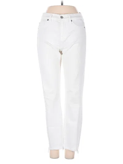 Pre-owned 7 For All Mankind Jeans In White