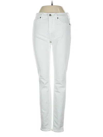 Pre-owned 7 For All Mankind Jeans In White