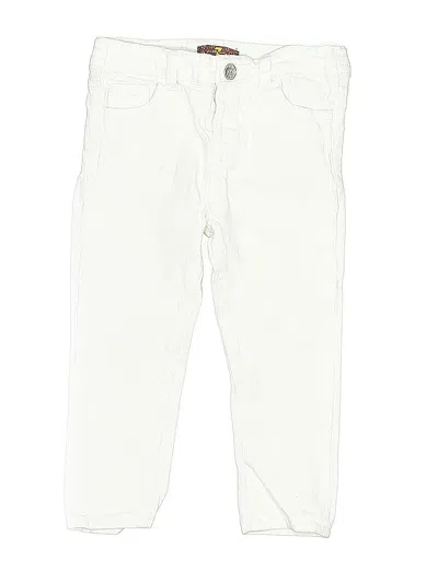 Pre-owned 7 For All Mankind Kids' Jeans In White
