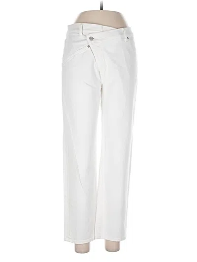 Pre-owned 7 For All Mankind Jeans In White