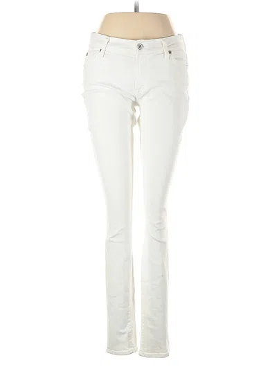 Pre-owned 7 For All Mankind Jeans In White