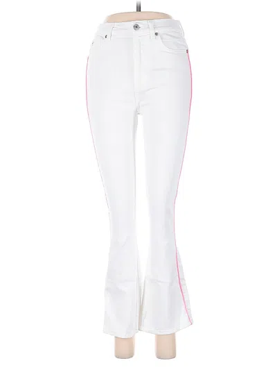 Pre-owned 7 For All Mankind Jeans In White